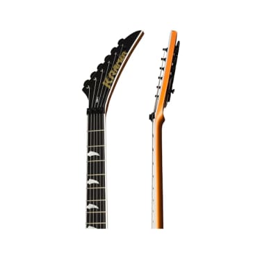 Kramer SM-1 Electric Guitar, Orange Crush image 8