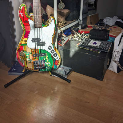 Fender Short Scale Jazz Bass - Custom Paint Job image 9
