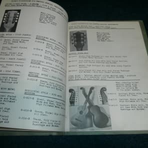 Vintage 1950 Kluson Musical Instrument Parts Catalog! Tuners, Tailpieces! RARE! image 5