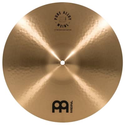 Meinl Pure Alloy Traditional Medium Hi Hat Cymbals 14" image 6