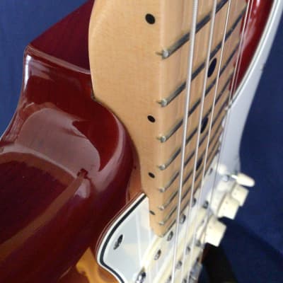 Fender American Standard Stratocaster with Maple Fretboard 2008 - 2016 - Sienna Sunburst image 16