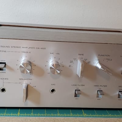 Vintage Stereo Integrated Amplifier Yamaha CA-400 | Reverb