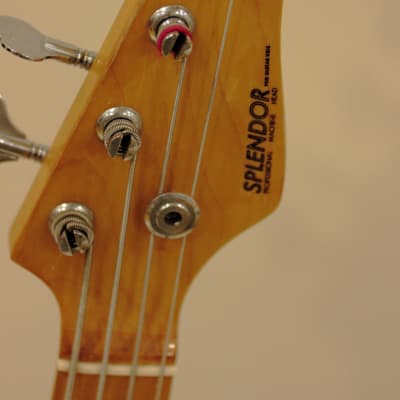 Super Rare SPLENDOR Mini Precision Bass 1970S Black Japanese Vintage. image 13