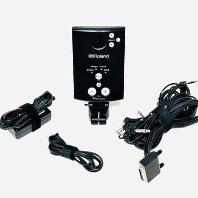 Roland TD-1 DMK V-Drums Module Brain Cables Power