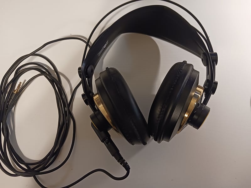 AKG K240 Studio Professional Semi-Open Stereo Headphones STUDIO K240 1970s - Black image 1