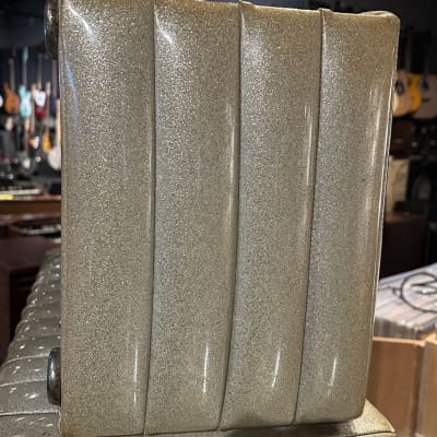 Kustom 200 1970’s - White sparkle head and 3x15” cabinet image 12