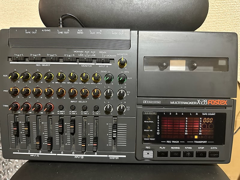 Fostex X28 analog multi track recorder *serviced* Reverb Canada