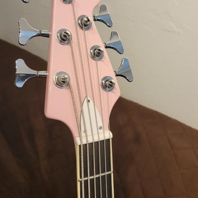 Eastwood MRG Series TB64 Alder Body Bolt-On Maple C-Shaped Neck 6-String Electric Bass Guitar image 22