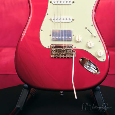 James Tyler Candy Apple Red Classic S-Style Electric Guitar - SSH Pickup Configuration - Brand New image 2