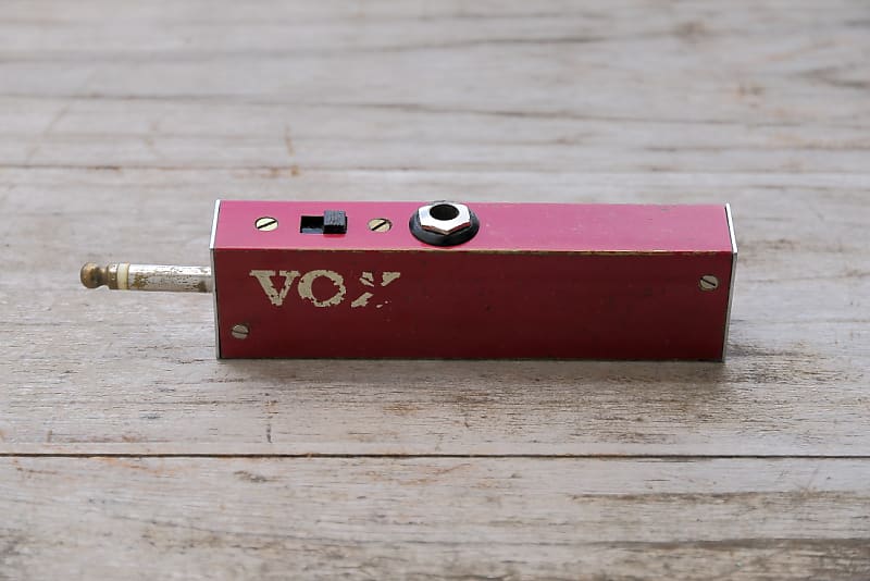 VOX 816 Distortion Booster 1965/1966 red, original vintage VOX 816 Distortion Booster 1965/1966 red, original vintage
