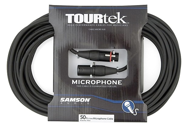 Samson TM100 Tourtek 100' Male XLR to Female XLR Mic Cable image 1