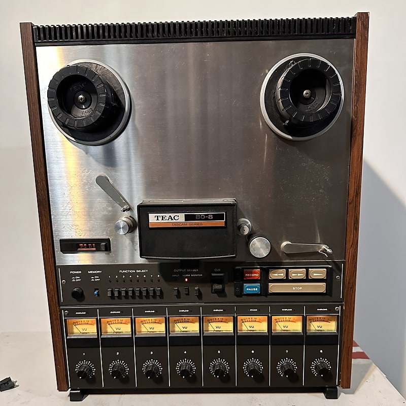 Vintage TEAC 80-8 8-track 8 channel ½ reel to reel recorder