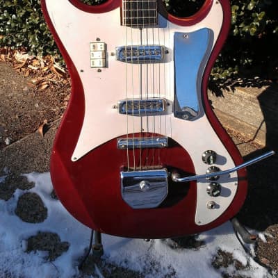 1964 Kawai  SD-2W  guitar MIJ Hound Dog image 3