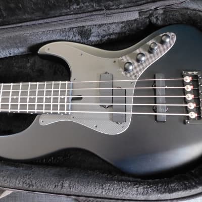 2023 Brubaker USA JXB-5 (P-J) 5 String Electric Bass Blackout Brand New Authorized Dealer !  ! for sale