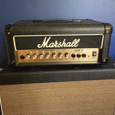 Marshall Lead 100 Mosfet 3210 Head Black & Gold | Reverb