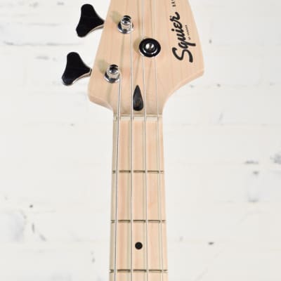 Squier Short Scale Bronco Electric Bass Guitar Black image 5