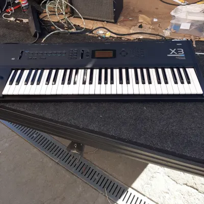 Korg  X3 Keyboard Synthesizer  1980 Black image 5
