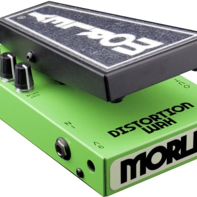 Morley 20/20 Distortion Wah Guitar Effects Pedal - 337230 - 664101001481 image 3