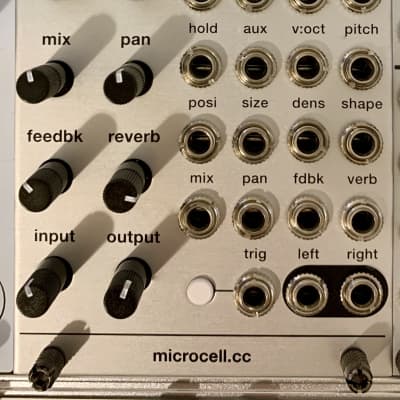 Grayscale Microcell 2020 Silver MI Clouds Mutable Instruments Typhoon Monsoon Supercell  Micro image 1