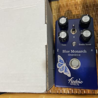 Reverb.com listing, price, conditions, and images for fredric-effects-blue-monarch