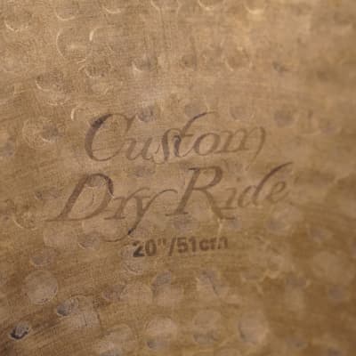 Zildjian 20" K. Custom Dry Ride Cymbal - 2900g image 2