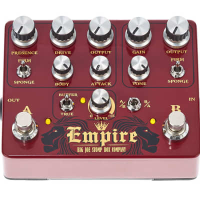 Reverb.com listing, price, conditions, and images for big-joe-stomp-box-company-empire