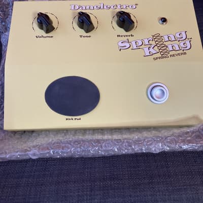 Danelectro DSR-1 Spring King Reverb 2020's - Cream | Reverb