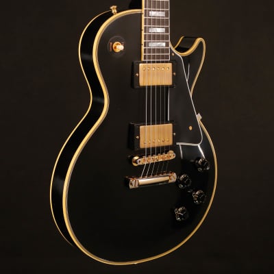 Gibson 1957 Les Paul Custom Reissue, 2 Pickup VOS, Ebony Finish 9lbs 5.4oz image 4
