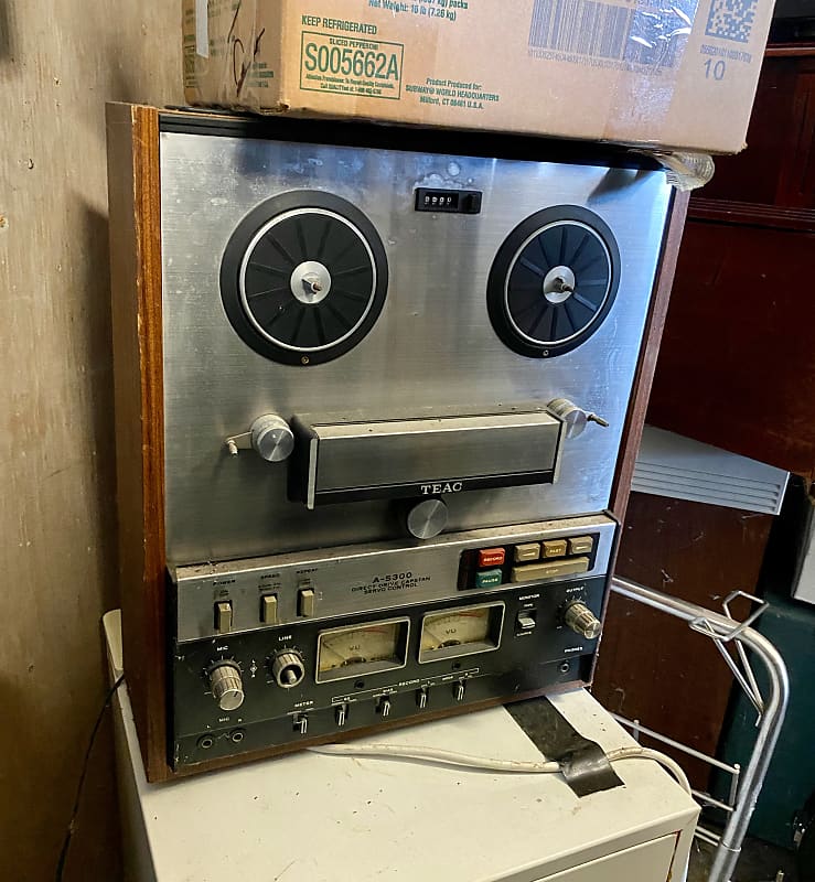 Teac A-5300 Reel to Reel 1974-78  			