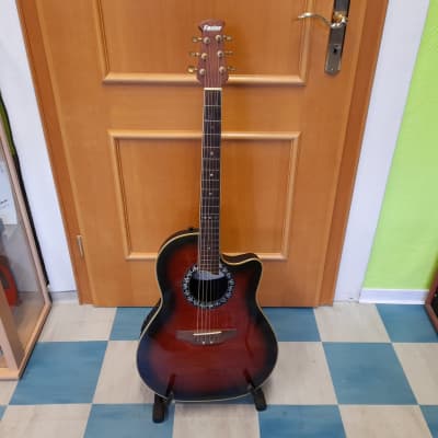 Faster  FT-124 CU/WRS Ovation style Guitar image 1