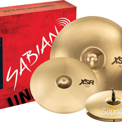 Sabian XSR Performance Cymbal Set - 14/16/20 inch - with Free 18