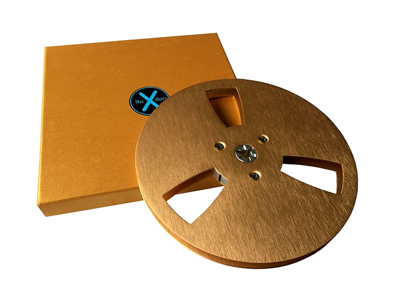 Splicing Block Kit Aluminum Hard Gold Anodized for 1/4 Open Reel Tape