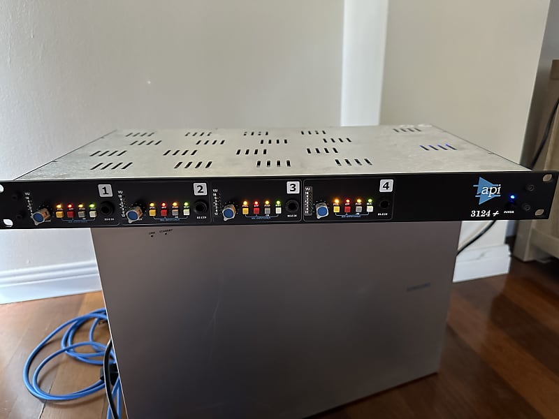 API 3124+ 4-Channel Mic Preamp image 1