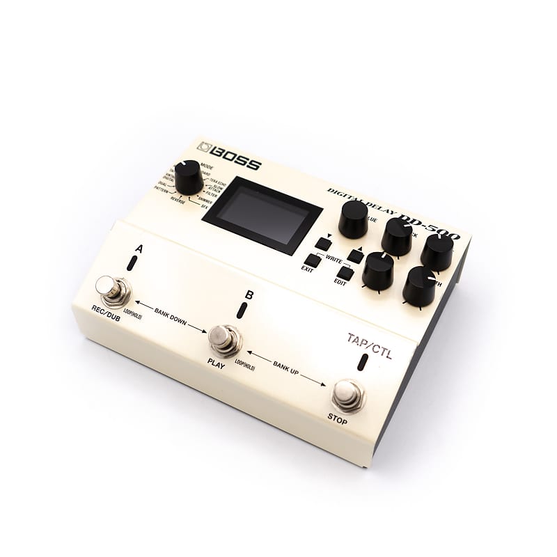 Boss DD500 Digital Delay Pedal Reverb