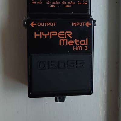 Reverb.com listing, price, conditions, and images for boss-hm-3-hyper-metal