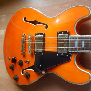 Aria Pro II TA 61 Semi-Hollowbody with Hard Case image 12