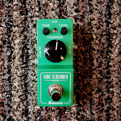 Ibanez Tube Screamer Mini pedal with original box and instructions in very good condition image 8