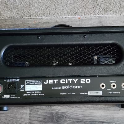Jet City JCA20H 20-Watt Tube Guitar Amp Head 2010s - Black image 4