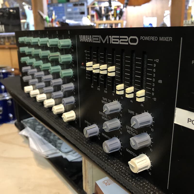 本物品質の Powered Mono 6-Channel EM1620 Yamaha Mixer Reverb | Mount Rack 配信機器・PA機器・レコーディング機器