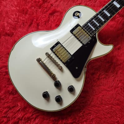 Piare Made By Tokai LC-60 1985 - White Finish - Les Paul Custom - 1957 Model - Made In Japan - MIJ for sale