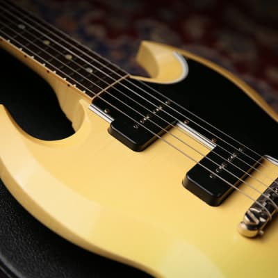2021 Gibson Custom Shop Murphy Lab 1963 SG Special Reissue Ultra Light Aged Classic White image 18