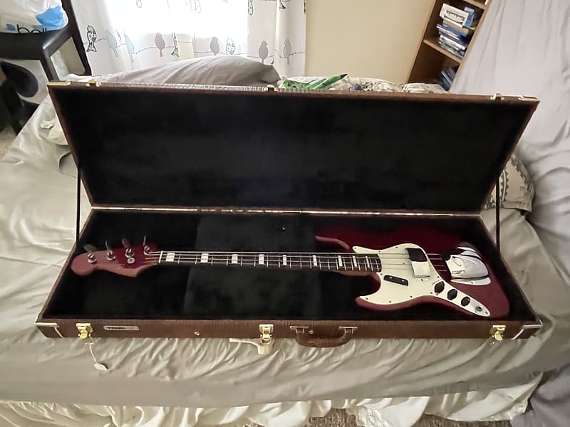 Fender Jazz Bass  ‘74 Reissue 1993  Candy Apple Red image 1