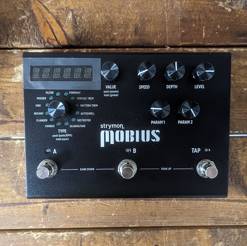 16122) *USED* Strymon Mobius Midnight Edition Black | Reverb
