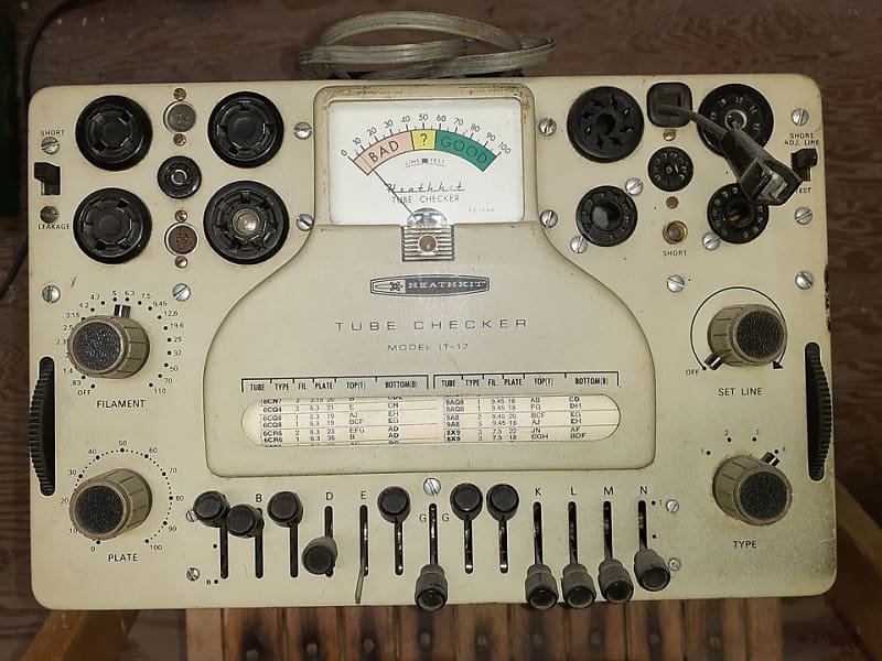 真空管試験機 HEATHKIT IT-17
