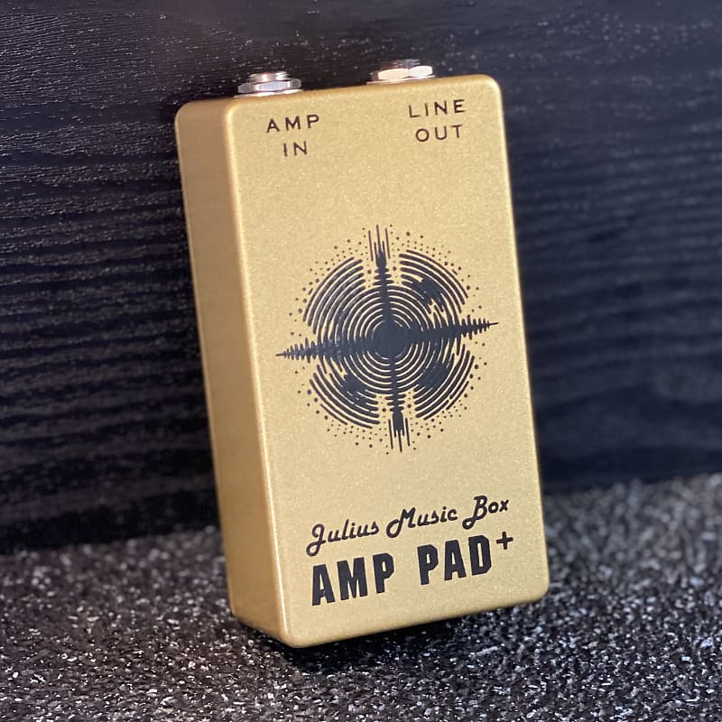 Julius Music Box Amp Pad+ (REACTIVE Load Box Attenuator with Jensen DI) image 1