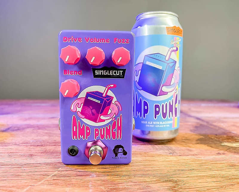 Poison Noises Singlecut Amp Punch Pedal Limited Edition Pedal Reverb