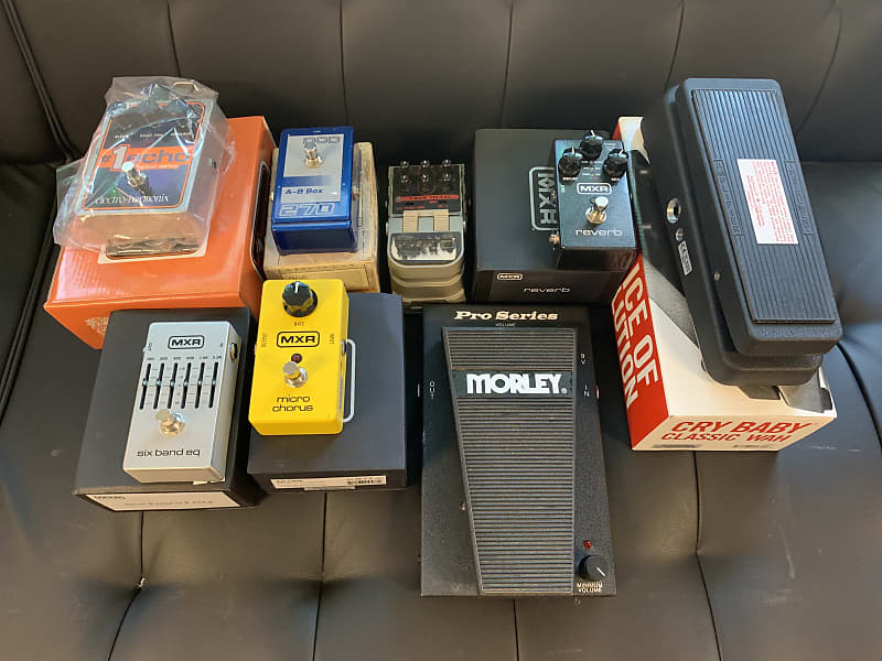 Pedal Lot Mxr Electro Harmonic DOD Morley line 6 delay wah Reverb