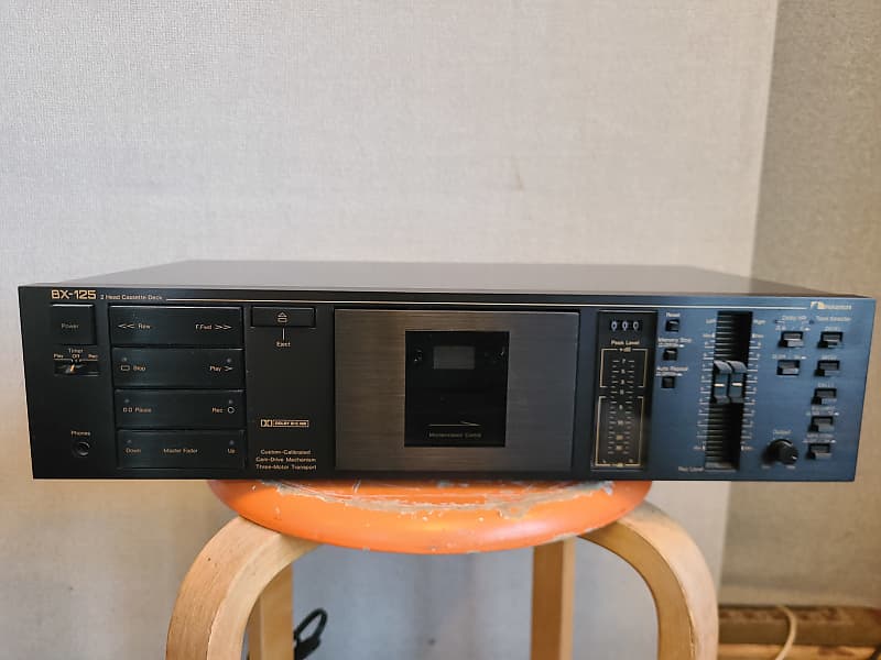Nakamichi 2 Head Cassette Deck BX-125  			