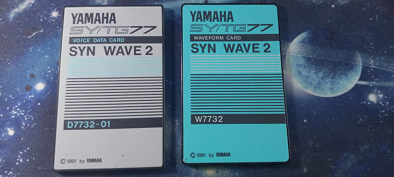 RARE! JSPA Yamaha SY77/TG77 Voice and Data Card 