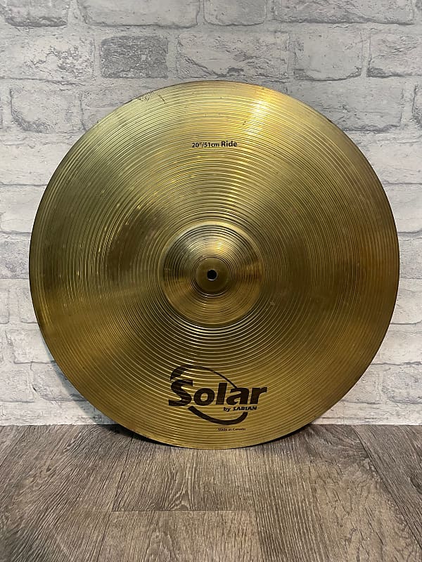 Solar by Sabian Ride 20”/51cm Ride Cymbal Drum #HN3 image 1